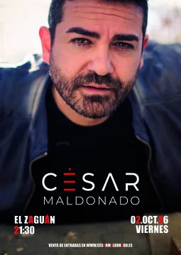 César Maldonado en El Zaguán