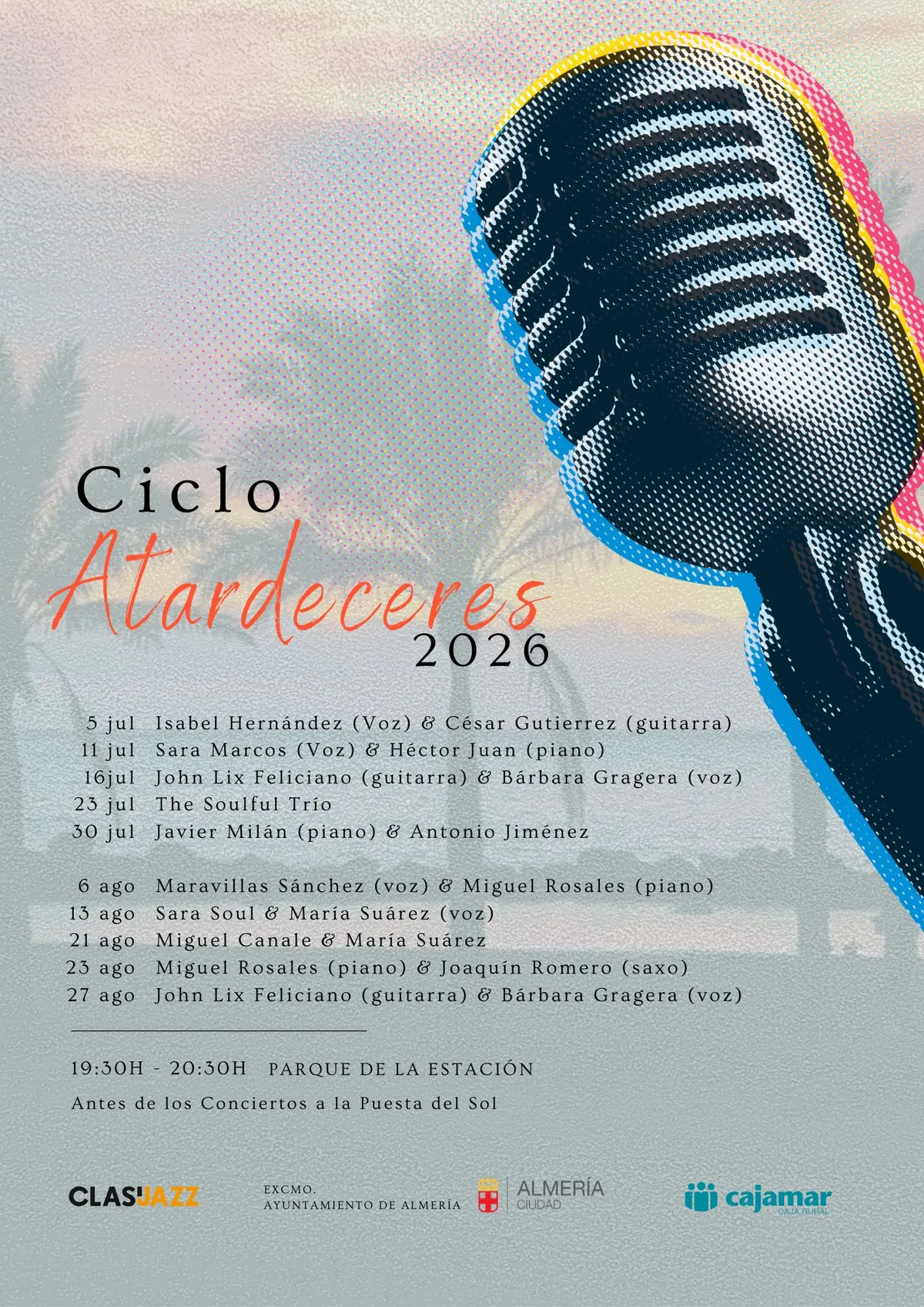 Ciclo Atardeceres 2026: Miguel Rosales y Joaquín Romero