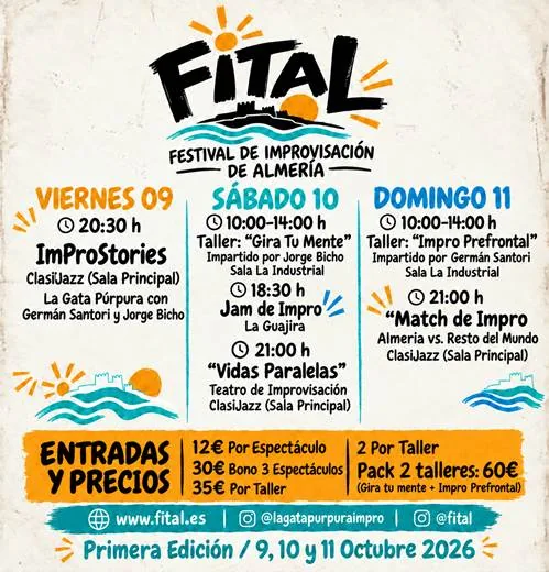 FITAl 2026: Festival De Improvisación De Almería