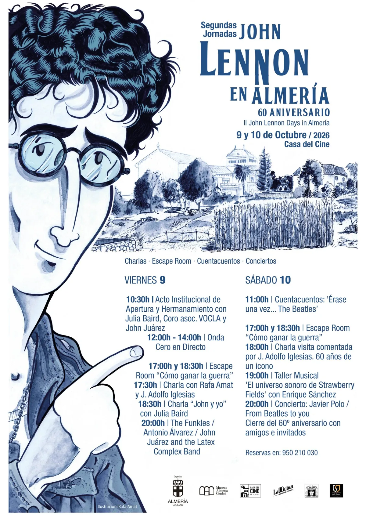 II Jornadas John Lennon en Almería 2026/10/09