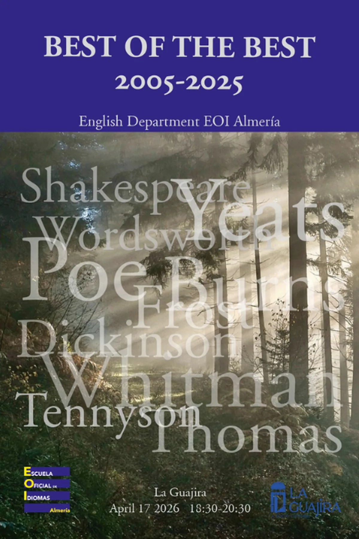 «Poetry Reading» Con La Escuela Oficial De Idiomas