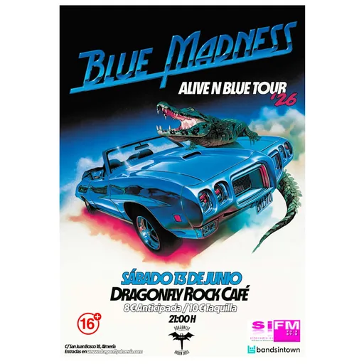 Blue Madness en Almería
