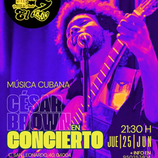 César Brown en El Zaguán