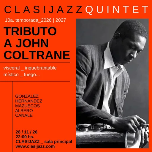 Clasijazz Quintet – Tributo a John Coltrane