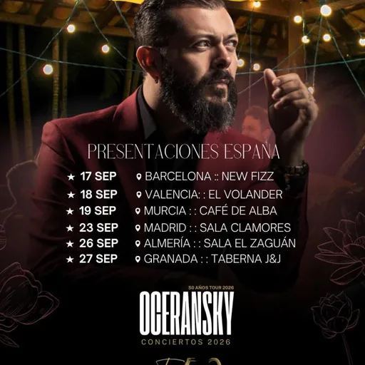 Concierto De Edgar Oceransky en Almería