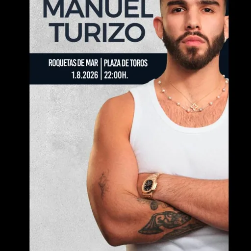 Concierto De Manuel Turizo en Roquetas De Mar