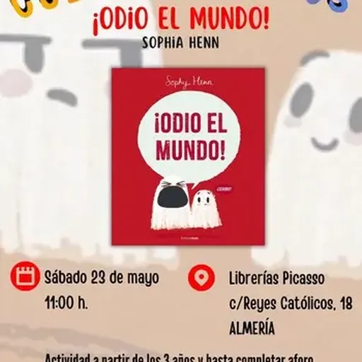 Cuentacuentos "¡Odio El Mundo!"