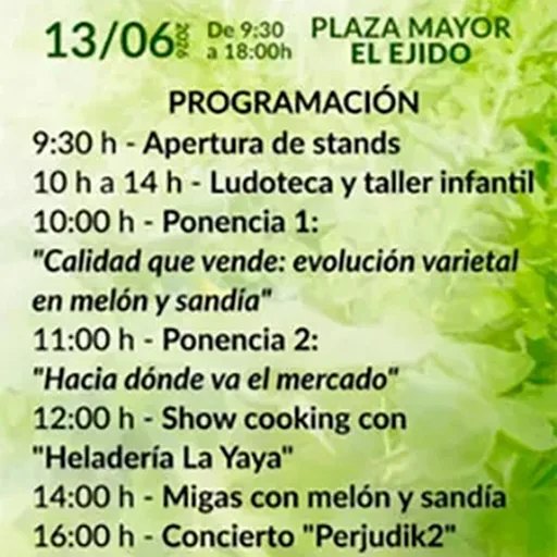 Feria Del Melón Y La Sandía