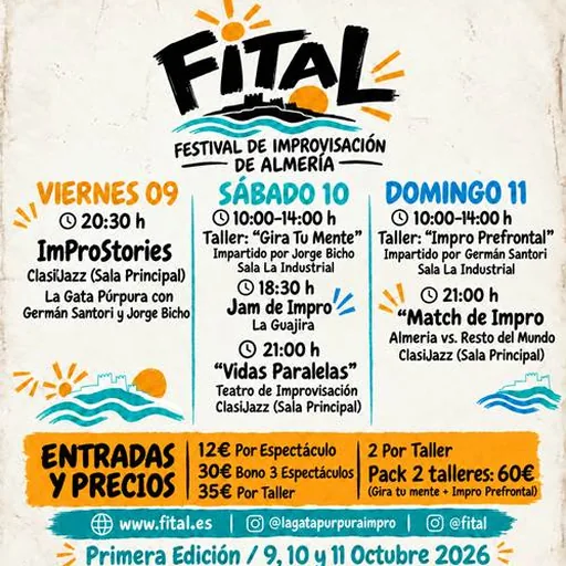 FITAl 2026: Festival De Improvisación De Almería