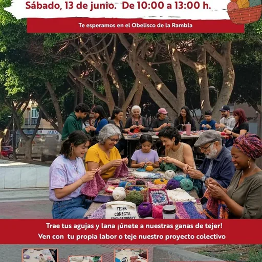 I Día Mundial De Tejer en Público