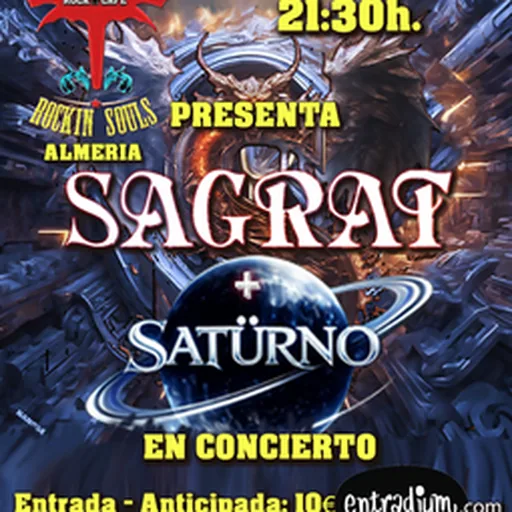 Sagrat + Saturno en Dragonfly Rock Café