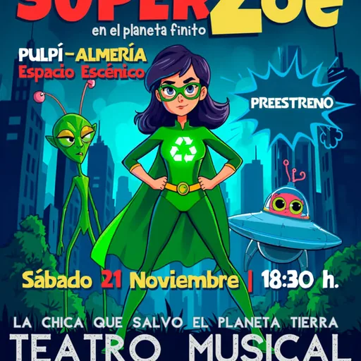 Super Zoe. En El Planeta Finito