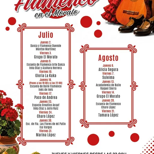 Verano Flamenco en El Morato: Las Flores de mi Patio. Isa Vargas.